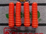 07y−　ジープ　ラングラー　ショックブーツ　１台分セット　【レッド/ブルー】【Rugged Ridge製】※要選択|サスペンション|ジープ　JK ラングラー
