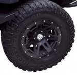 07ｙ−　ジープ　ラングラー　リム　プロテクター　【ブラック】 【Rugged Ridge製】|17インチ　ホイール|ジープ　JK ラングラー