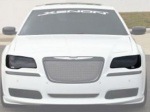 11−14ｙ　クライスラー　300/300C　ヘッドライト　レンズカバーセット 【スモーク】|11y- エクステリア|クライスラー　300・300C