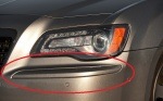 11−14ｙ　クライスラー　300　並行車用　純正　フロントバンパー　トリム 【未塗装品・ヘッドライトウォッシャー穴無】※要選択|11y- エクステリア|クライスラー　300・300C