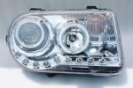 05−10ｙ　クライスラー　300C　プロジェクター/クリアタイプ　【ヘッドライト】※車検対応　日本D車も可能|05-10y エレクトリカル|クライスラー　300・300C