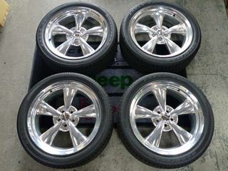 限定１セット入荷 ダッジ チャレンジャー クラシックパッケージ 装着の新古タイヤ フォージドホイール ４本セット ダッジ ジープ クライスラ アメ車の専門店 充実のカスタムとサポートをご提供します パーツ通販可能です 自社輸入にて迅速にお取り寄せ可能です