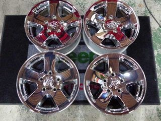 02y－ ダッジ ラムトラック 5穴用 ホイール4本セット スタッドレス 