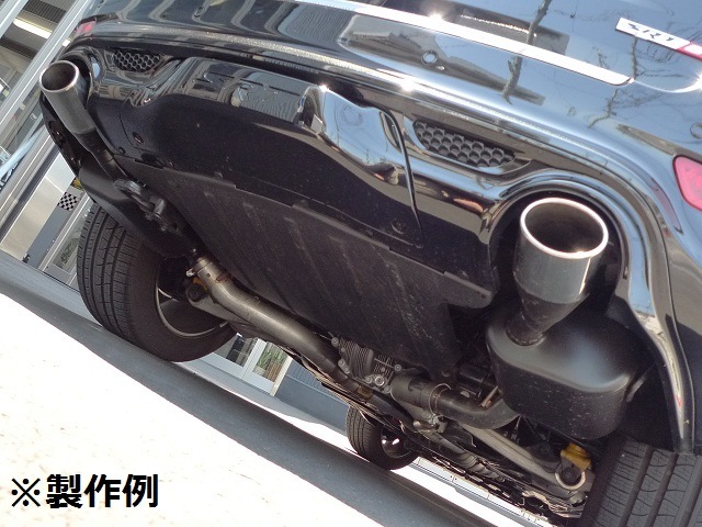ジープ グランドチェロキー SRT8 ワンオフマフラー製作