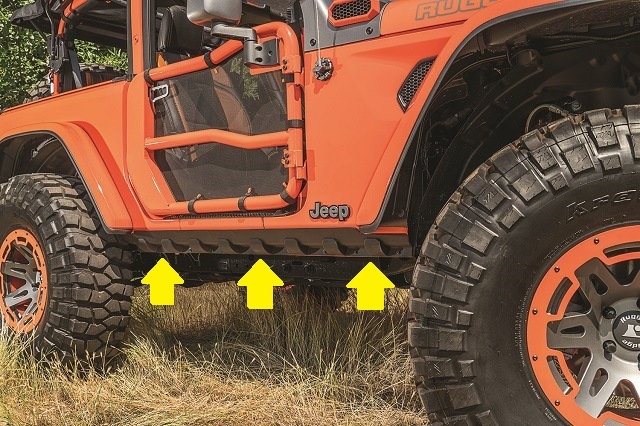 18ｙ ジープ ラングラー 2ドア用 ロッカーガード ボディアーマー Rugged Ridge製 ダッジ ジープ クライスラ アメ車の専門店 充実のカスタムとサポートをご提供します パーツ通販可能です 自社輸入にて迅速にお取り寄せ可能です 新車 中古車もお任せ下さい