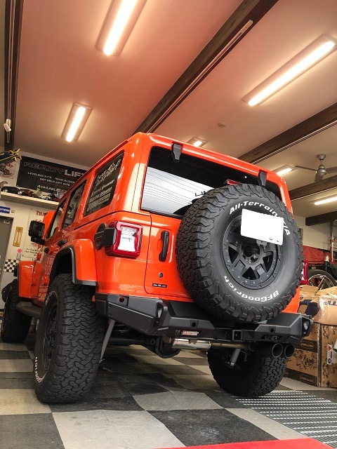 サイズ変更オプション 18y- ジープ ラングラー JL | リアバンパー XRC