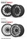 20���ݡ������ס�����ǥ�����������17��������ۥ����롡��XD542 IMPACT  17x8 +35mm  Wheel�ۢ�����ñ��  �����顼����