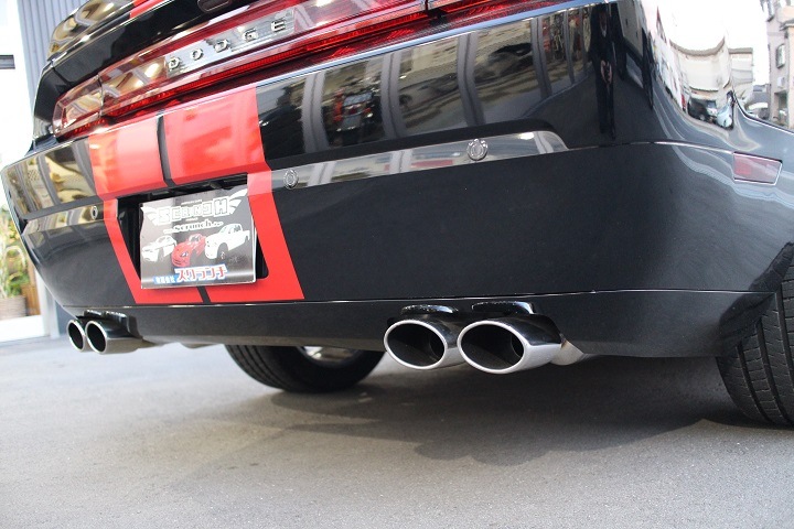 ダッジチャレンジャー　2015y ワンオフマフラー ダッジチャレンジャー 2015y ワンオフマフラー ダッジ チャレンジャー