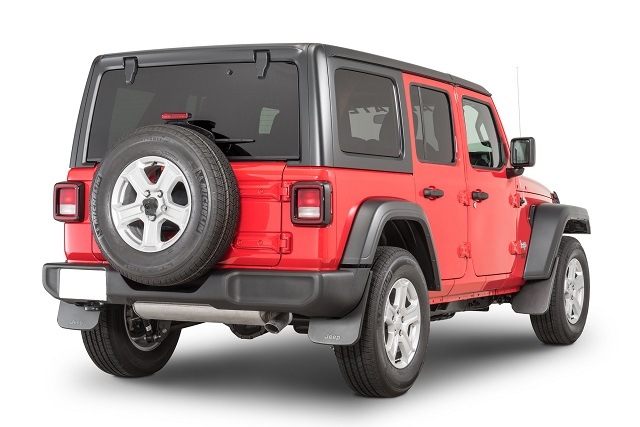 18y－ ジープ ラングラー 純正 マッドガード 【フロント用/リア用