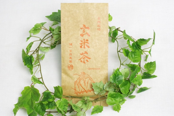無肥料・自然栽培】玄米茶60g 和食に合う絶妙ブレンド ［奈良県：健一