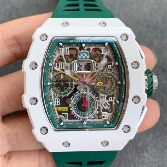 �������ʤΤ�����������Τߡ�Ǽ��2��3�������١��׳�ǧ)���ꥷ�㡼��ߥ�RM011-03FLYBACK CHRONOGRAPH �ʥ�ޥ󡡥���å��å���������150��/�ǹ��󥯲�¤�ʡ�ʬ�����ݺѤ�