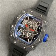 ★希少モデル★受注生産のみ★(納期2〜3週間程度 要確認)★リシャールミルRM035-01PSG(非スケルトン)フォージットカーボン混合素材使用(パリサンジェルマン限定モデル)ラファエル・ナダル自動巻き(最高ランク改造品)分解清掃済み