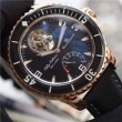 ★8万円加算で18金の圧着へグレードup可能★超希少 受注限定生産のみ ★(特注=納期3〜4週間程度 要確認)★5025-3630-52Aブランパン自動巻きフィフティファゾムス(18金ピンクゴールドPVD)トゥールビヨン/本当のトゥールビヨン ムーブ搭載)(最高ランク改造品)分解清掃済
