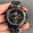 ★高品質★BLACKENカスタム★受注生産のみ(特注=納期2〜3週間程度 要確認)★Ref.116599RBOW虹色ディトナ(ブラックDLC加工仕上げ)7750搭載(最高ランク改造品)分解清掃済み