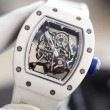 ★日本限定モデル★受注限定生産のみ特注=納期2〜3週間程度 要確認)★リシャールミルRM055バッバワトソン自動巻きジャパンブルー(ホワイトセラミック/最高ランク改造品)分解清掃済み