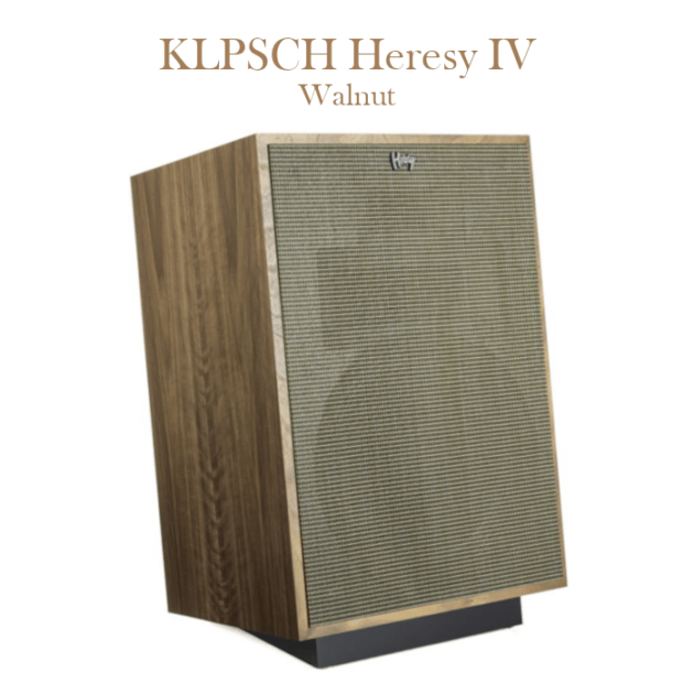 Klipsch Heresy IV ウォルナット 1本 3ウェイ・バスレフ型/フロア