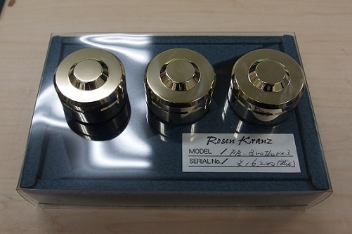 □□Rosen Rosen Kranz インシュレーター PB-JR 3個 ローゼン □□Rosen Rosen Kranz インシュレーター PB-JR 3個 ローゼン