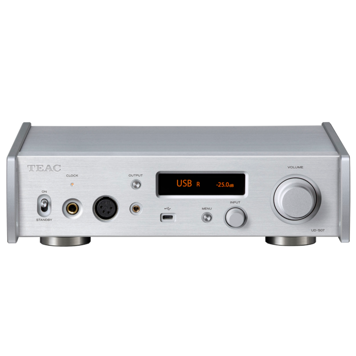 在庫有」TEAC UD-507 シルバー DAC/プリアンプ/ヘッドホンアンプ UD