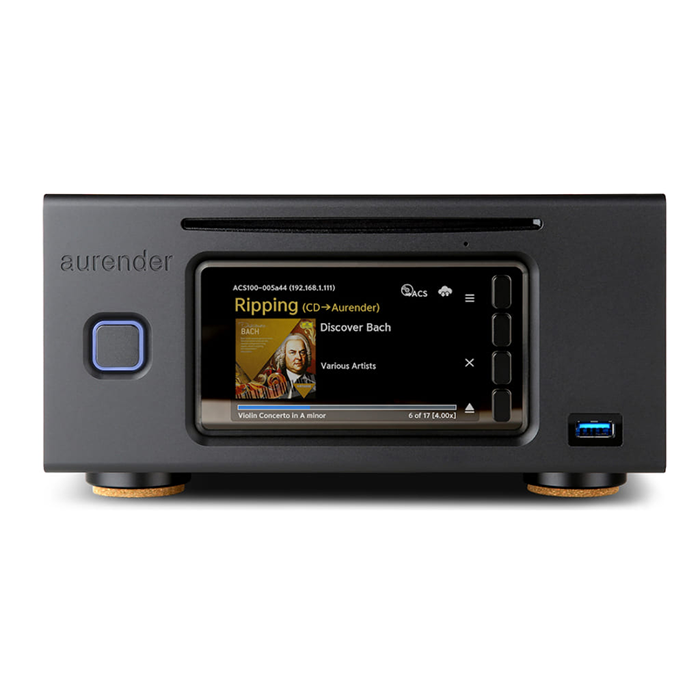 オーディオアンプ AC100V aurender ACS100 ブラック リッピングサーバー ARD-ACS100-B【2026年7