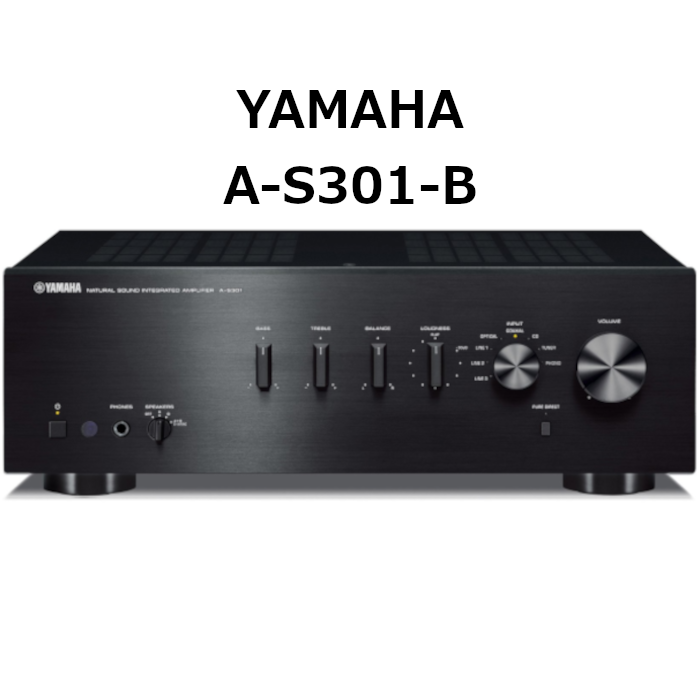 YAMAHA A-S301 アンプ Yamaha: A−S301 Integrated Amplifier — TurntableLab.com
