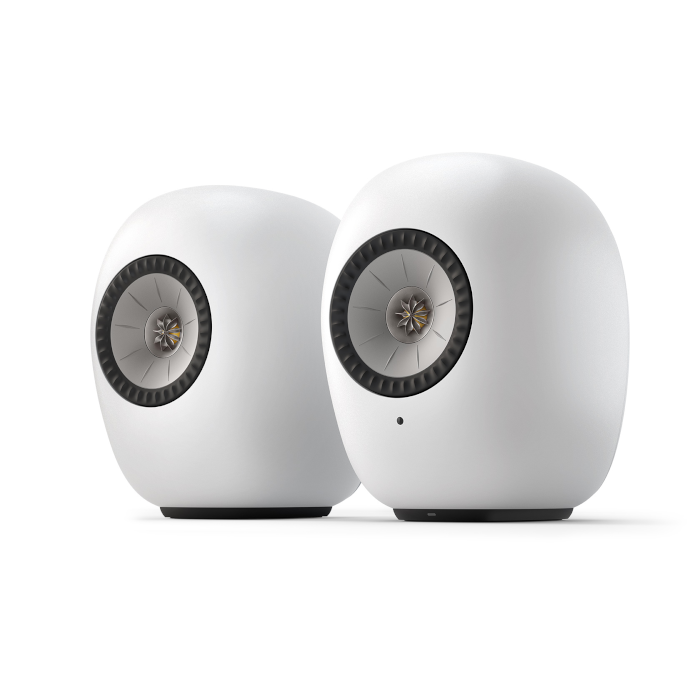 KEF LS LUXE ミネラルホワイト ペア ワイヤレスHiFiアクティブ