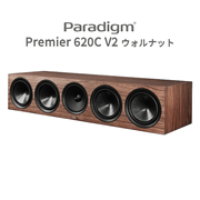 Paradigm PREMIER 620C v2 ウォルナット 1台 4ドライバー・3ウェイ2パッシブラジエーター・密閉型センタースピーカー【2026年9月20日発売】