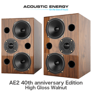 ACOUSTIC ENERGY AE2 40th anniversary Edition ハイグロス・ウォルナット ペア ブックシェルフスピーカー AE57-02WALNUT【数量限定品】