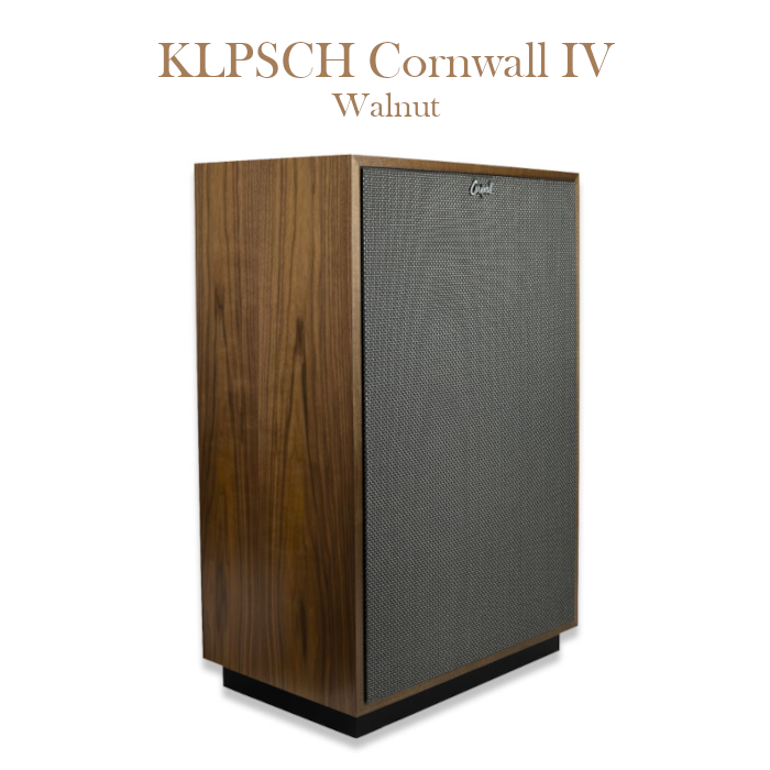 Klipsch Cornwall IV ウォルナット 1本 3ウェイ、バスレフ型/フロア