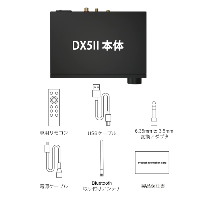 TOPPING DX5II �֥�å� 1�� ������ե�Х�󥹥ǥ����ȥå�DAC/AMP DX5II-BK