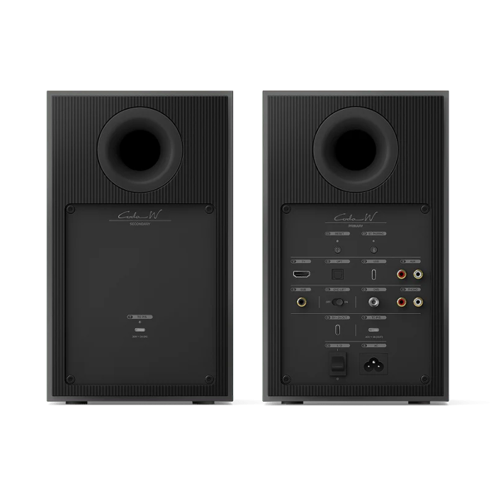 �ֺ߸�ͭ��KEF Coda W �����������˥��� �ڥ� �����ƥ��֥��ԡ����� CodaW DARK TITANIUM