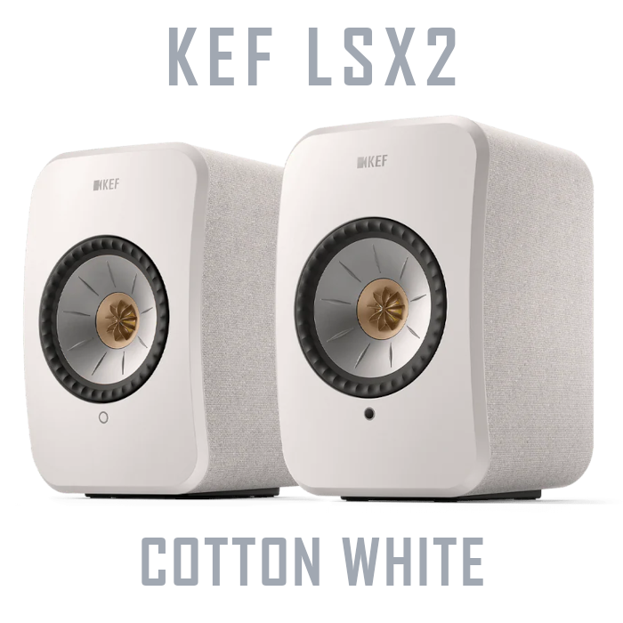 キャンペーン実施中、2026年1月5日まで】KEF LSXⅡ コットンホワイト