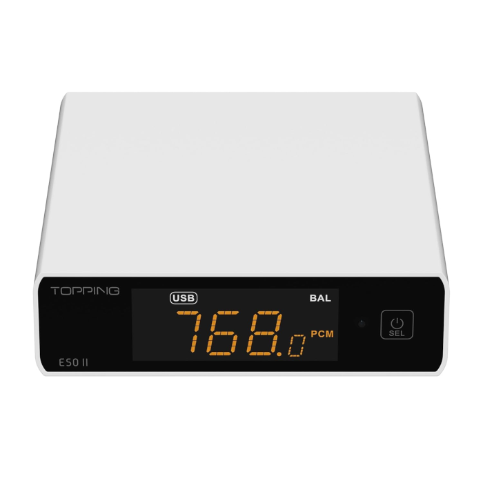 TOPPING E50II �ۥ磻�� 1�� �ץꥢ�����¢����ѥ��ȥǥ����ȥå�DAC E50II WH
