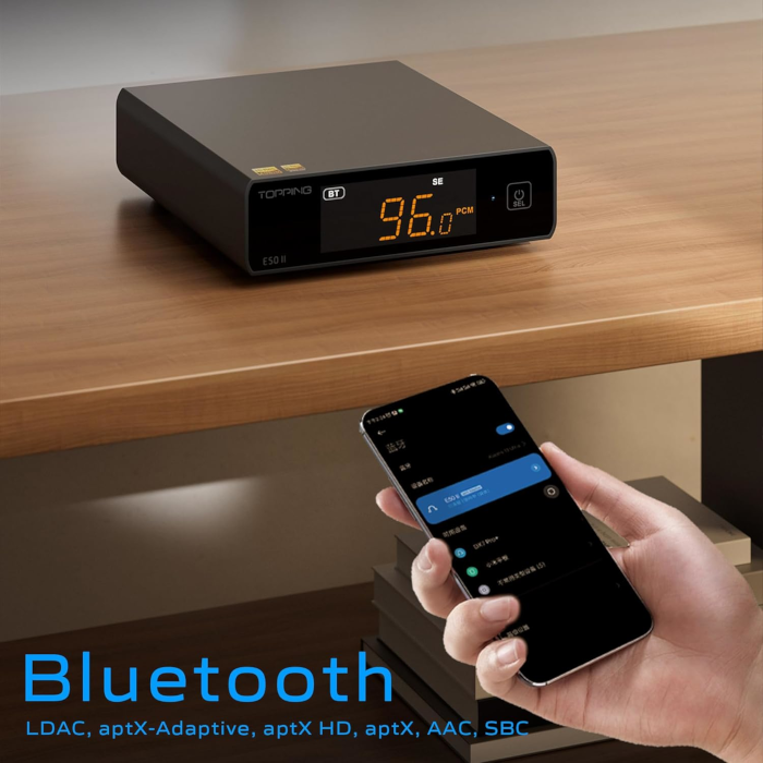 TOPPING E50II �ۥ磻�� 1�� �ץꥢ�����¢����ѥ��ȥǥ����ȥå�DAC E50II WH