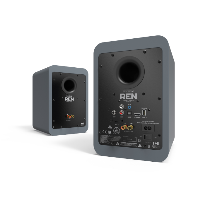 KANTO AUDIO REN �ޥåȥ��졼 �ڥ� �����ƥ��֥��ԡ����� RENMG-MATTEGREY