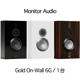 Monitor Audio Gold On-Wall 6G 1�� 2���������Х���շ��ɳݤ����ԡ����� �ϥ����������֥�å������ƥ󡦥ۥ磻�ȡ��ޥ��å��롦���å�