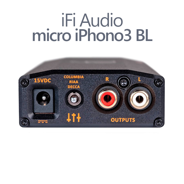 iFi audio micro iPhono3/micro iPhono3 BL フォノイコライザー