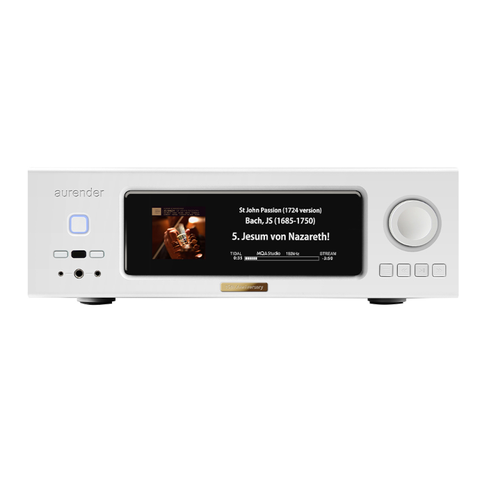 aurender A1 15th Anniversary Edition ����С� �ͥåȥ���ץ졼�䡼 ARD-A1ANV-S ��������300�� aurender a1 15th anniversary edition silver