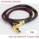 ACOUSTIC REVIVE LAN-QUADRANT-TripleC-WB 1.0m 1�� �����ǥ���LAN�����֥�