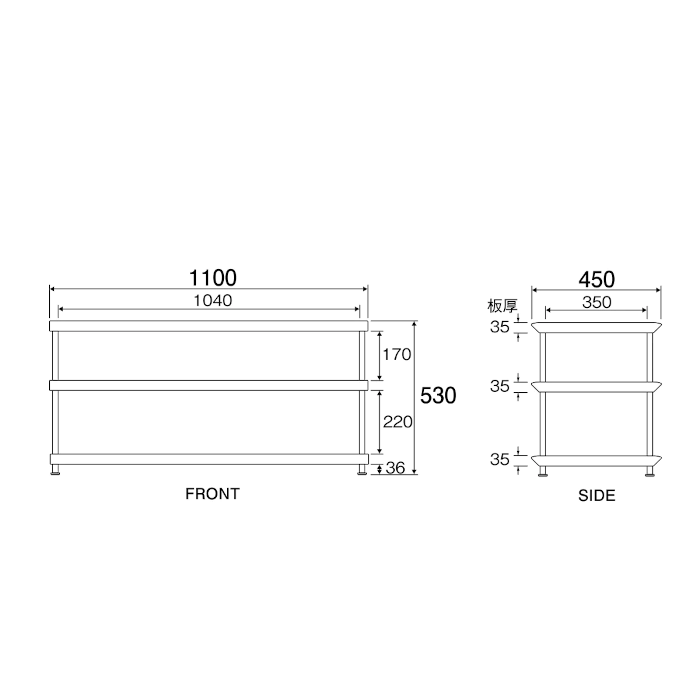 īںù SN-2110LA 饤/ۥ磻ȥå塡1100mm3ʹ ŷڻͥǥå