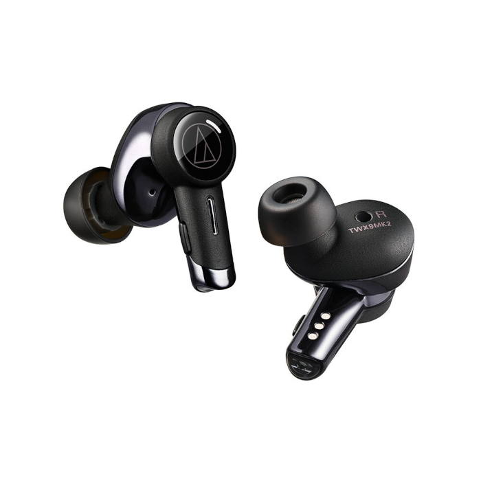 audio-technica ATH-TWX9MK2 �֥�å� Bluetoothɸ�൬��Ver.5.2��� �磻��쥹����ۥ� ATH-TWX9MK2 BK