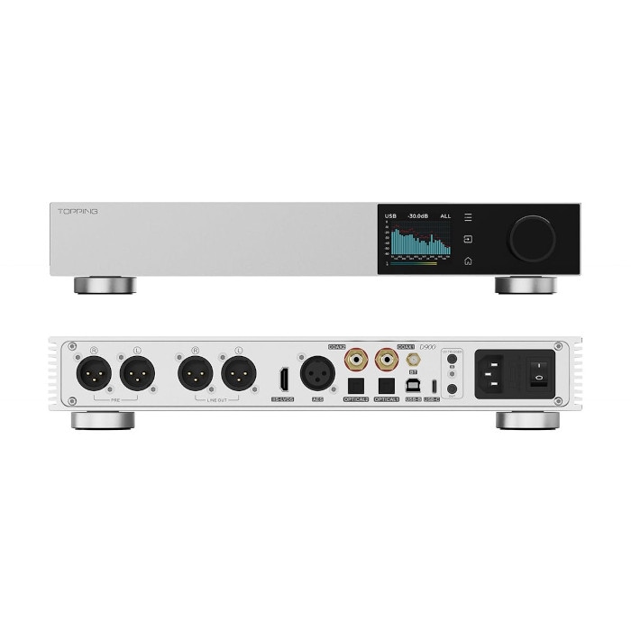 TOPPING D900 1�� ������ɥ������󡦥ե�å����åס�D/A����С����� (DAC)�ֺ߸�ͭ��