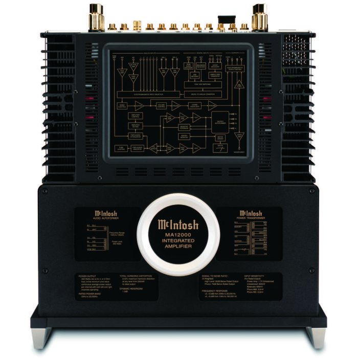 McIntosh MA12000  350W+350W �ϥ��֥�åɹ�����8�Х��EQ��ܥץ�ᥤ�󥢥��