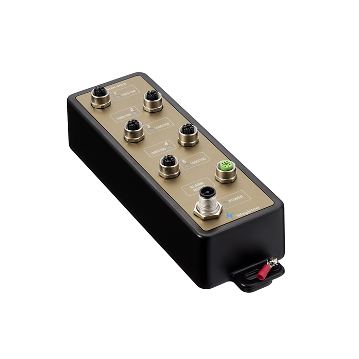 Telegartner M12 SWITCH IE GOLD ���å� MA-M12IE-SET �����å��󥰥ϥ� + ���ѥ����֥� ��2�ܡ�