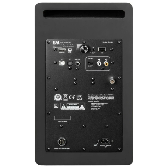 ��2025ǯ4���ȯ���ELAC ConneX DCB61 �֥�å� �ڥ� DAC��¢�����ƥ��֡����ԡ����� DEBUT-CONNEX-DCB61BK