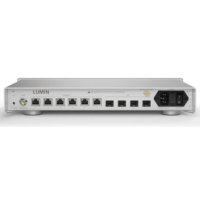 �ֺ߸�ͭ��LUMIN N1 ����С�  SFP��4��RJ45��6��ܥͥåȥ�������å��󥰥ϥ�  LUMIN-N-SILVER�ֺ߸�ͭ��
