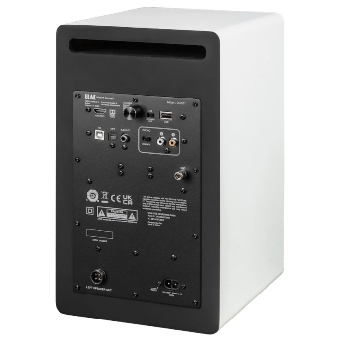 ��2025ǯ6��ȯ��ͽ���ELAC ConneX DCB61 �ۥ磻�� �ڥ� DAC��¢�����ƥ��֡����ԡ����� DEBUT-CONNEX-DCB61WH