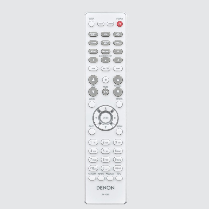 �ֺ߸�ͭ��DENON RCD-N12 �ۥ磻�� �����륤���󡦥ͥåȥ���쥷���С� RCDN12W