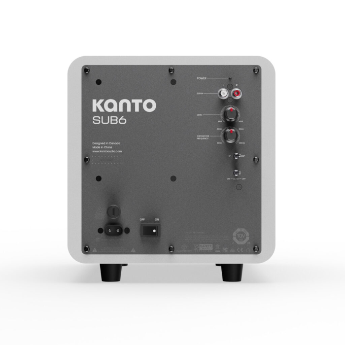 �ֺ߸�ͭ��KANTO AUDIO sub6 �ޥåȥۥ磻�� 1�� ̩�ķ��ѥ�ɥ��֥����ե��� SUB6VMW-A-JP