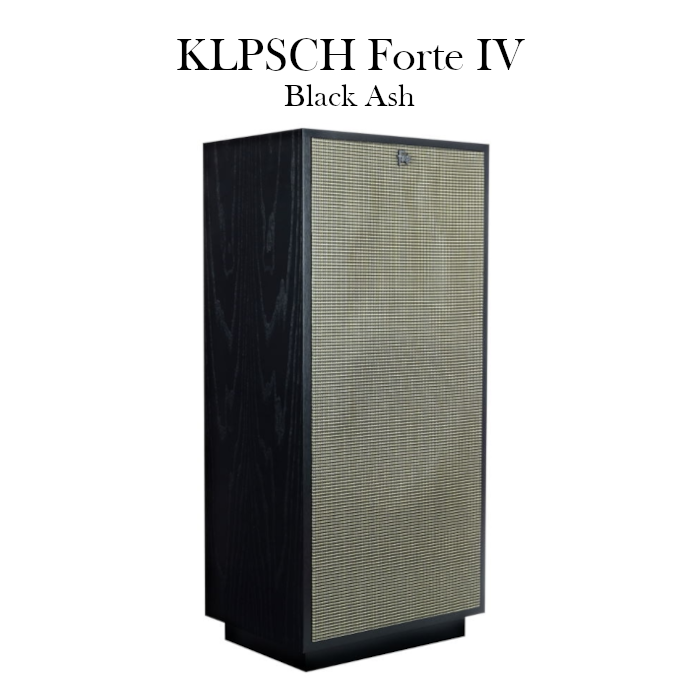 Klipsch Forte IV �֥�å����å��� ���� 3��������̩�ķ�/�ե���������ǥ��󥰥��饦��ɥ��ԡ����� FORTE4 BK