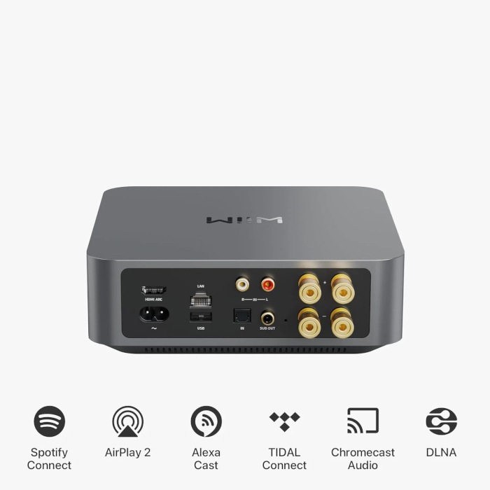 WiiM AMP ���ڡ������졼 �ޥ���롼�ॹ�ȥ꡼�ߥ󥰥���� wiim amp gray WiiM-Amp SPGY